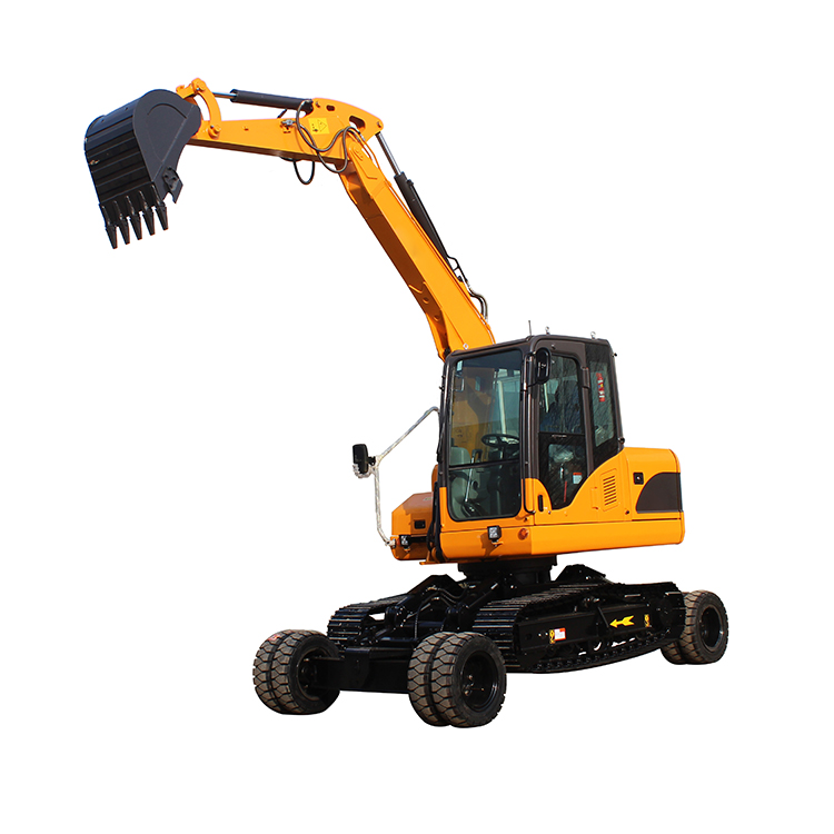 Small Wheel Crawler Excavator X9